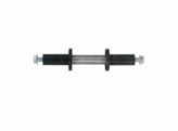 AS KRUIWAGEN BOUTEN EN AFSTANDSBUSSEN COMPLEET - 130MM